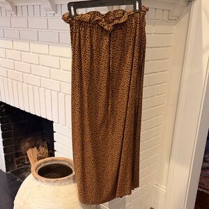 Emerson Fry faux wrap Maxi Skirt